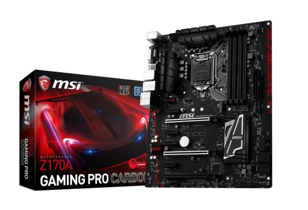 Test : carte mère MSI Z170A GAMING PRO CARBON, un haut de gamme trop  perfectible