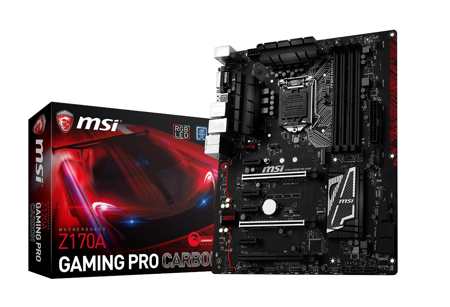 Image à la une de Test : carte mère MSI Z170A GAMING PRO CARBON, un haut de gamme trop perfectible