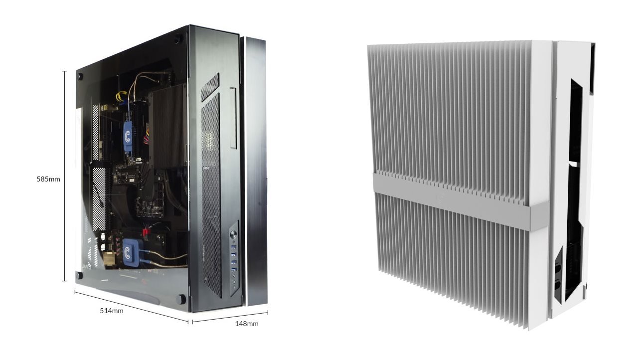 Image à la une de Ce PC gaming passif Calyos dissipe 390 W sans ventilateur