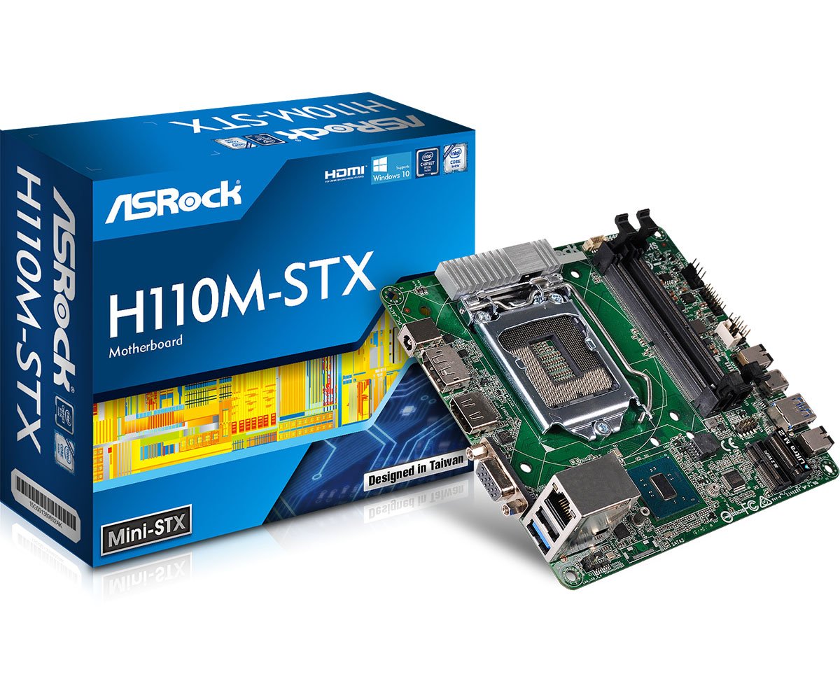 Image à la une de ASRock H110M STX : la première carte mère mini STX au monde
