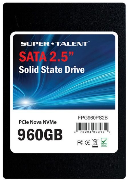 Image 1 : SSD PCIe Nova de Super Talent : 3 Go/s, interface U.2