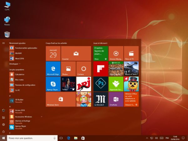 Image 1 : Les principales nouveautés de l'Anniversary Update de Windows 10
