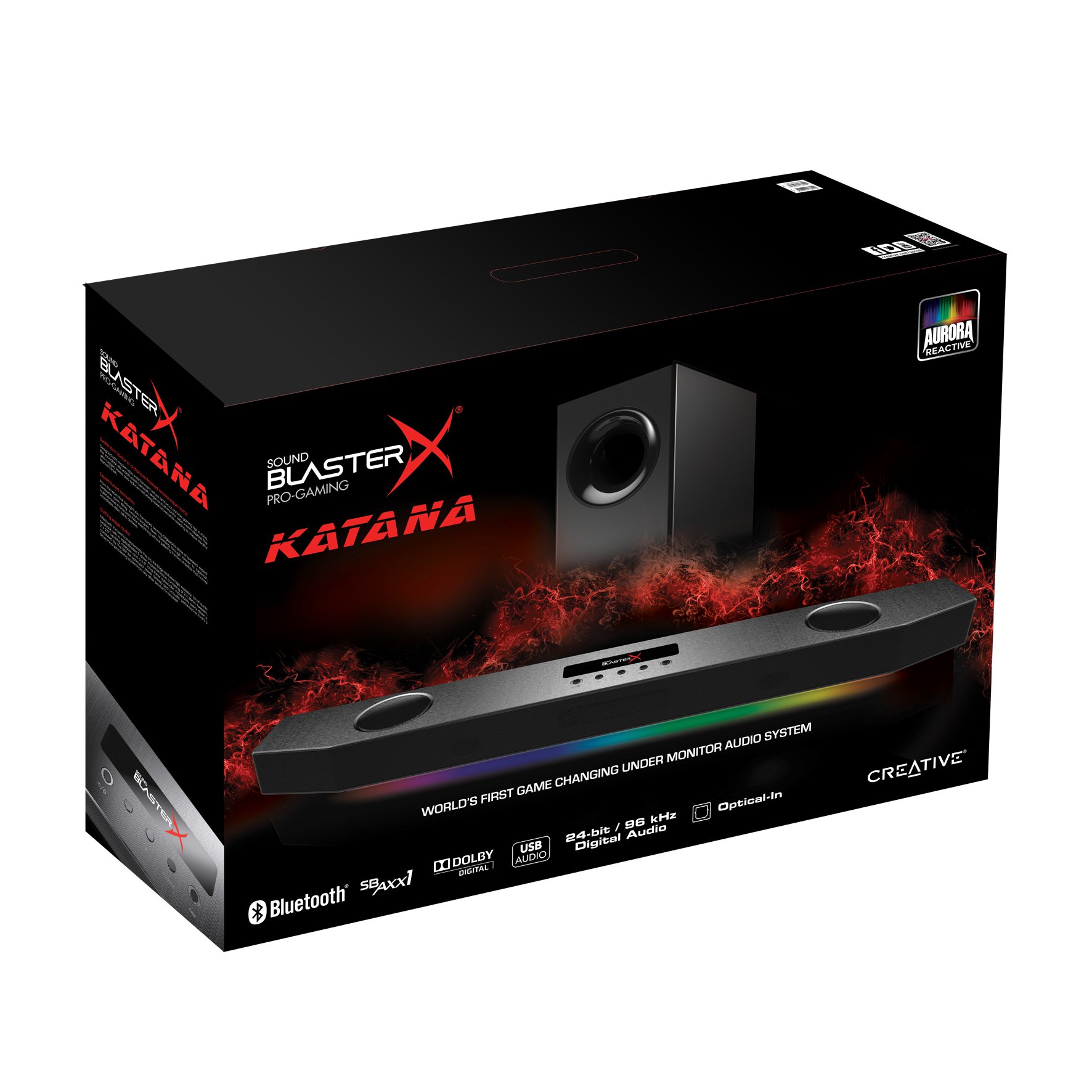Image 6 : IFA 2016 : Sound BlasterX Katana, première barre de son gaming sous son moniteur
