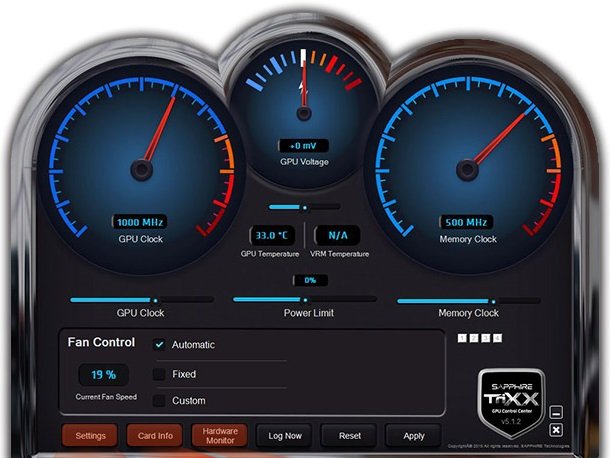 Image à la une de L'utilitaire d'overclocking Sapphire TriXX 6.0 gère les Radeon RX, avec fonctions spéciales