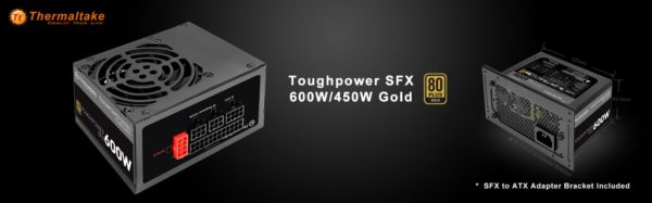 Image 3 : Thermaltake lance deux alims SFX ultra-compactes de 450W et 600W
