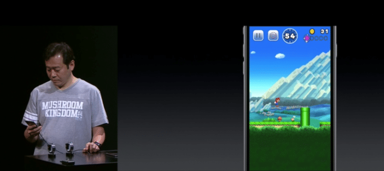 Image 2 : Apple : Nintendo lance Mario sur iOS, jouable à une main sur son iPhone !