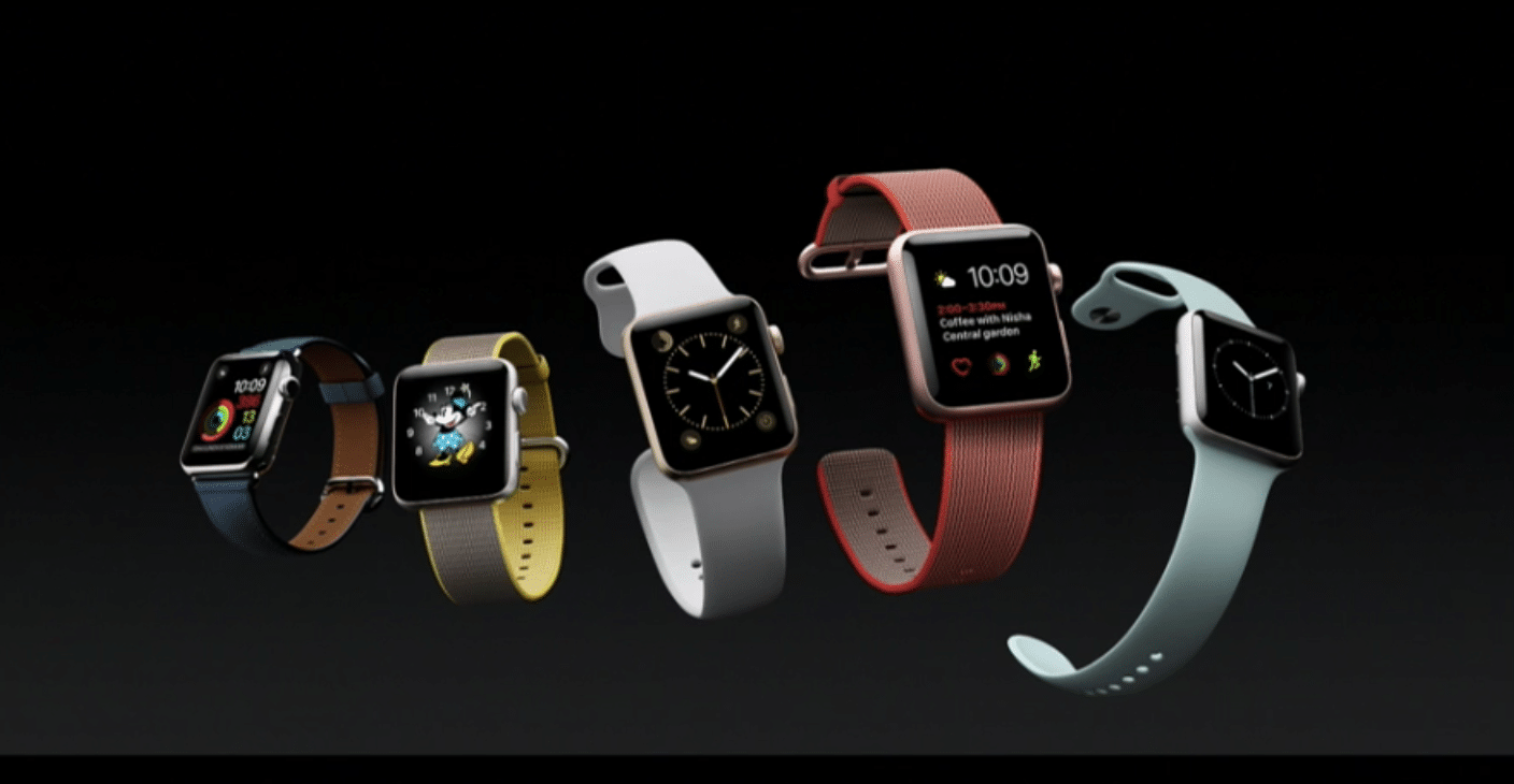 Image 11 : Apple Watch Series 2 : 50 % plus rapide, 60 ips, écran à 1000 cd/m2