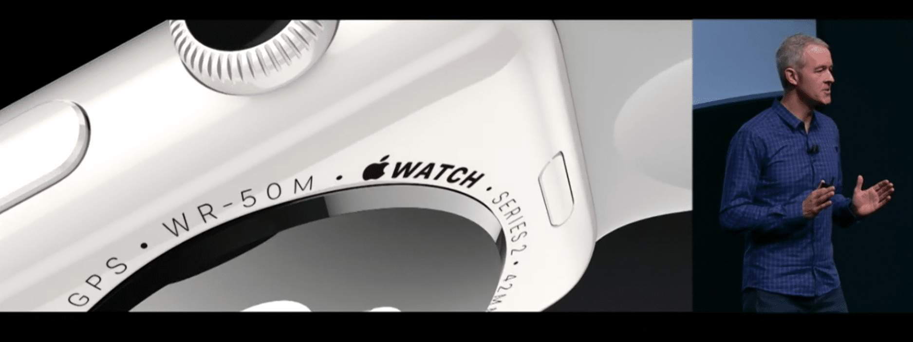 Image 12 : Apple Watch Series 2 : 50 % plus rapide, 60 ips, écran à 1000 cd/m2