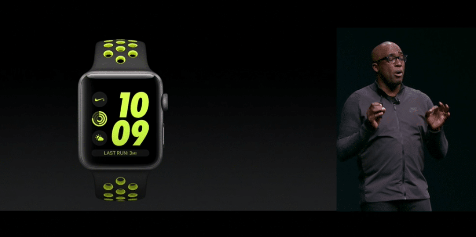 Image 13 : Apple Watch Series 2 : 50 % plus rapide, 60 ips, écran à 1000 cd/m2