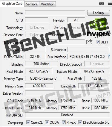 Image à la une de La GeForce GTX 1050 embarquerait un nouveau GPU GP107 à 768 coeurs