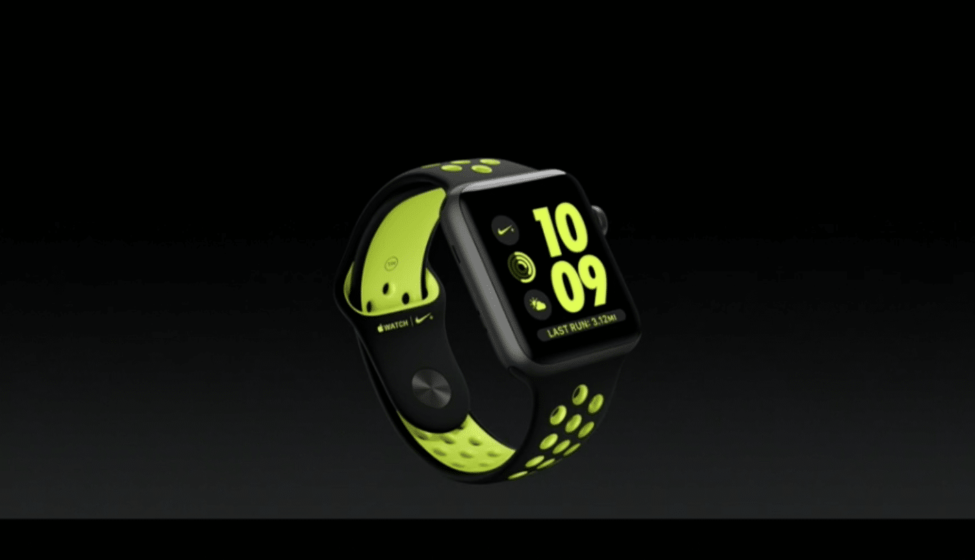 Image 21 : Apple Watch Series 2 : 50 % plus rapide, 60 ips, écran à 1000 cd/m2