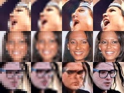 Image 1 : Reconstruire un visage pixelisé par intelligence artificielle, avec une simple GeForce GTX 1080