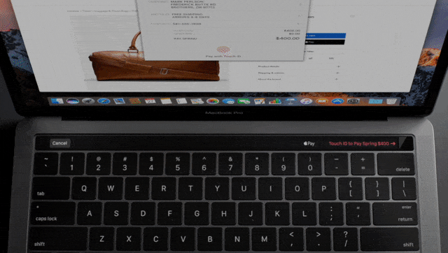 Image 4 : MacBook Pro 2016 : écran OLED, Radeon Pro Polaris 11, plus petit qu'un MacBook Air