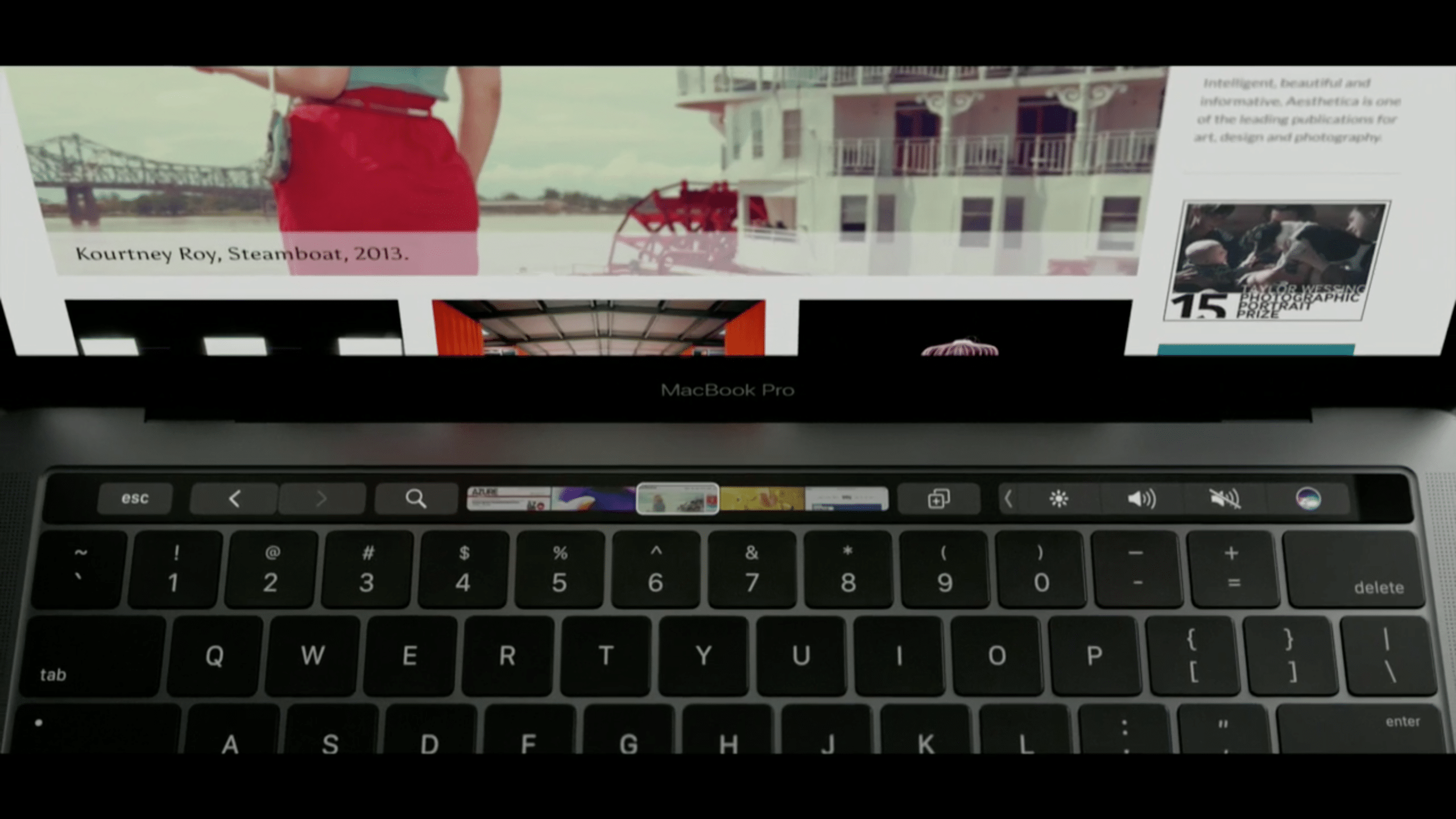 Image 12 : MacBook Pro 2016 : écran OLED, Radeon Pro Polaris 11, plus petit qu'un MacBook Air
