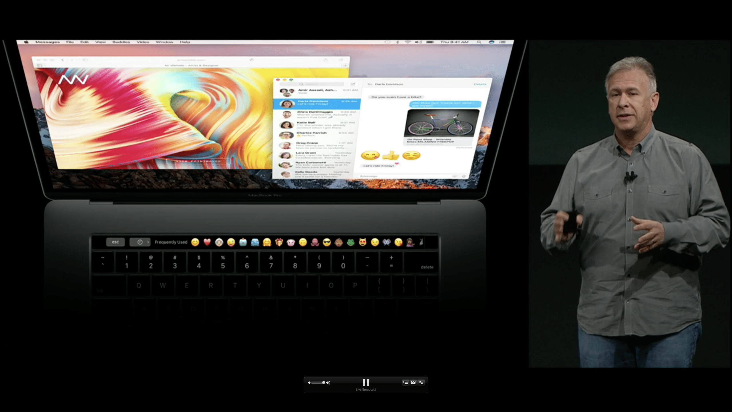 Image 9 : MacBook Pro 2016 : écran OLED, Radeon Pro Polaris 11, plus petit qu'un MacBook Air