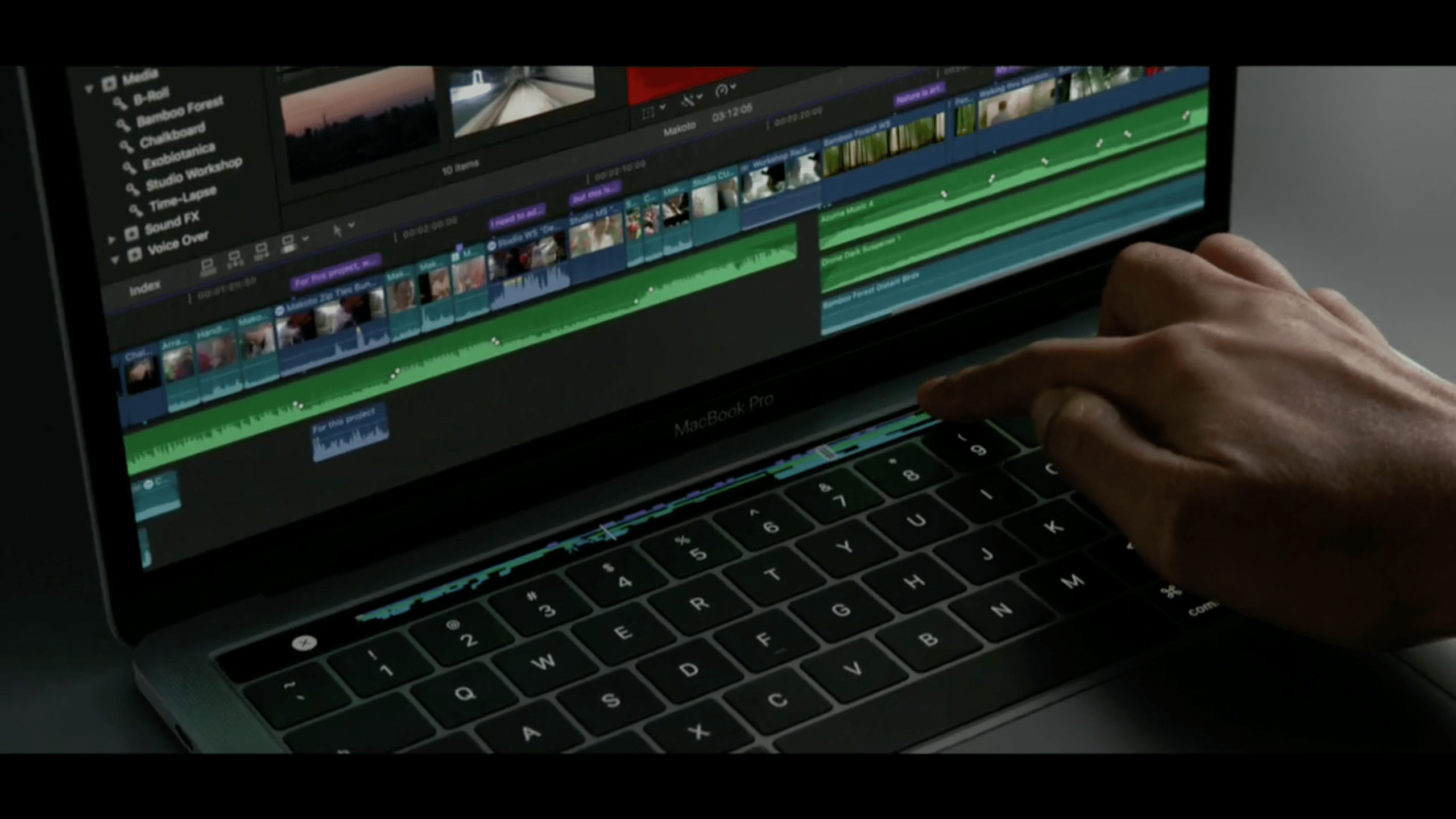 Image 17 : MacBook Pro 2016 : écran OLED, Radeon Pro Polaris 11, plus petit qu'un MacBook Air