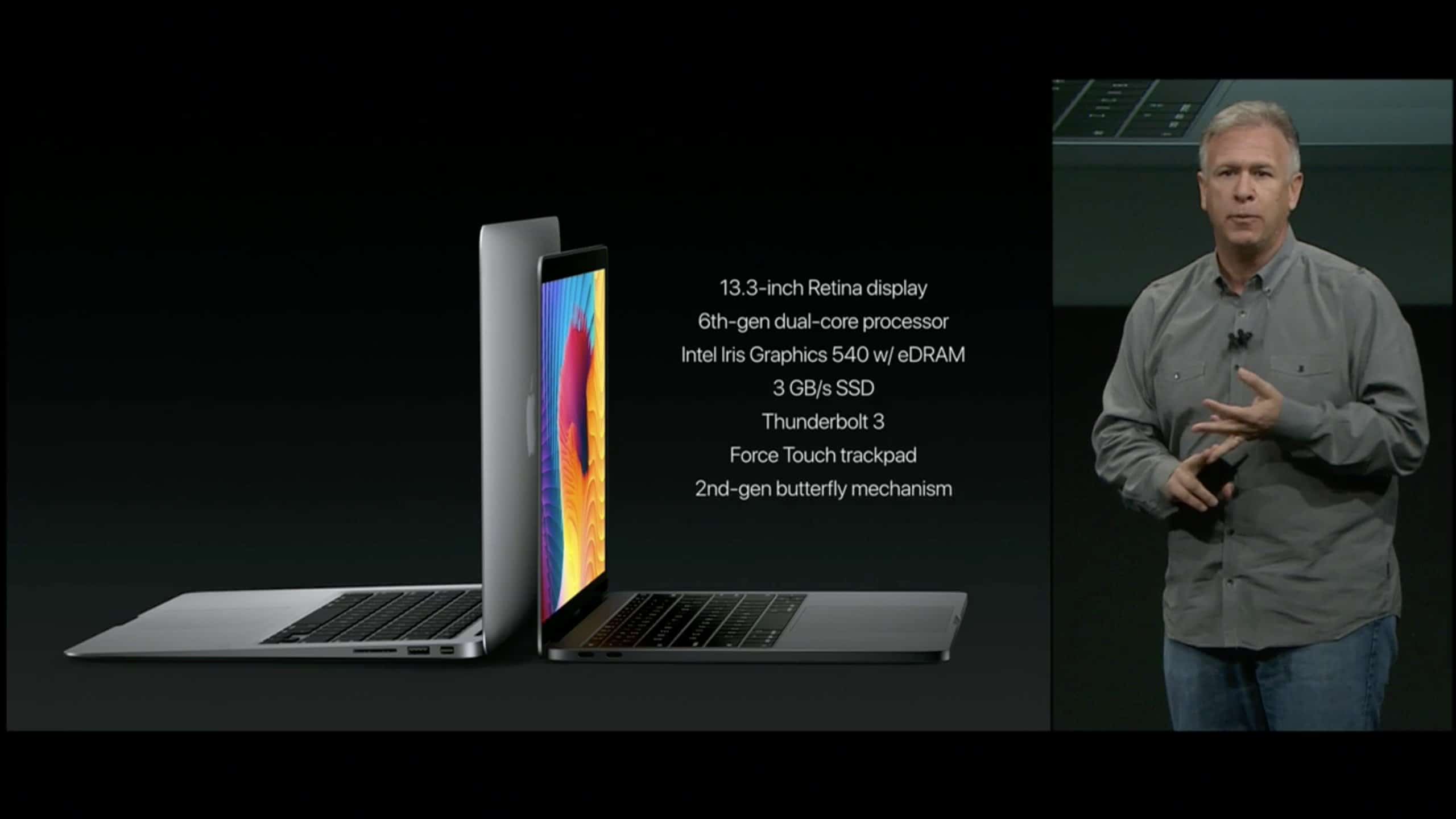 Image 7 : MacBook Pro 2016 : écran OLED, Radeon Pro Polaris 11, plus petit qu'un MacBook Air