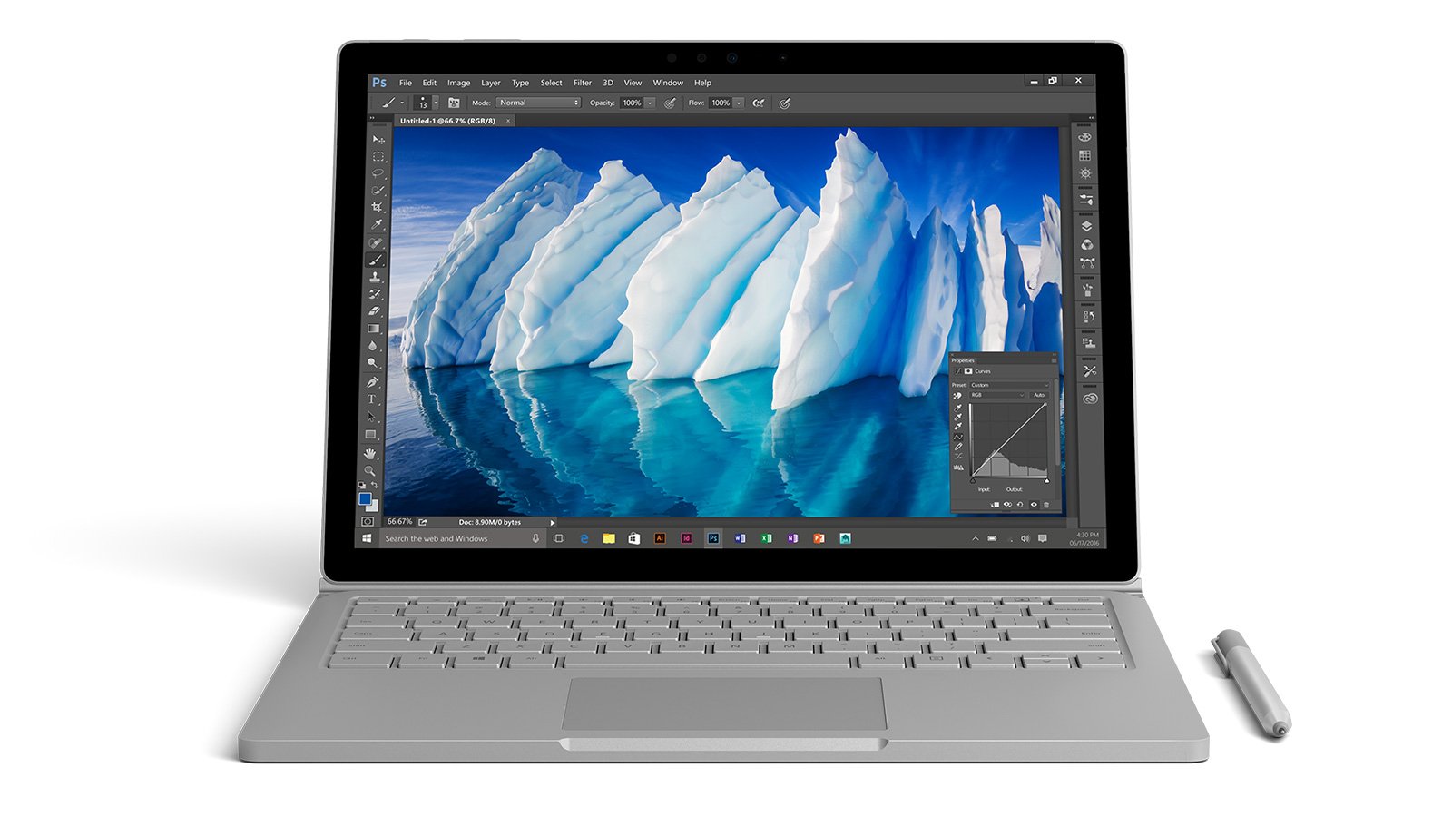 Image 1 : Surface Book i7 et Surface Studio, le MacBook et l'iMac killer selon Microsoft