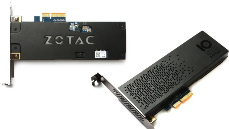 Image 1 : Le SSD Sonix spécial 10 ans de Zotac monte à 2800 Mo/s en lecture