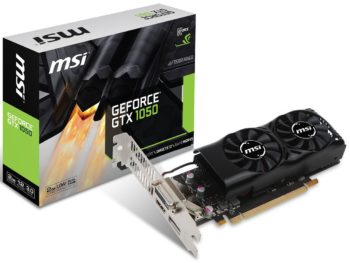 Image 2 : Après la 1050 Ti, MSI lance aussi une GeForce GTX 1050 en low profile