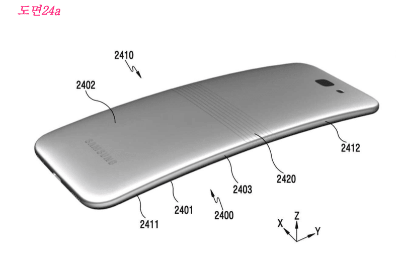 Image 7 : Premières images du Galaxy X, le futur smartphone à écran pliable de Samsung