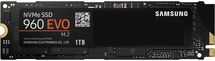 Image 1 : Test : SSD Samsung 960 EVO, du meilleur au pire selon la capacité