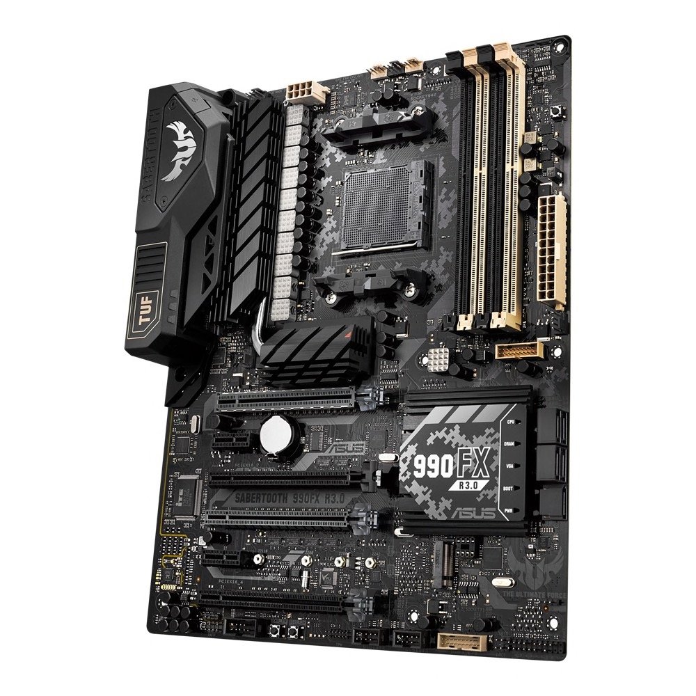 Image à la une de TUF Sabertooth 990FX R3.0, la dernière carte mère AM3+ d'Asus ?