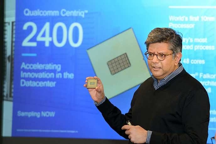 Image 1 : Qualcomm Centriq 2400 : 48 coeurs pour ce premier processeur ARM gravé en 10 nm