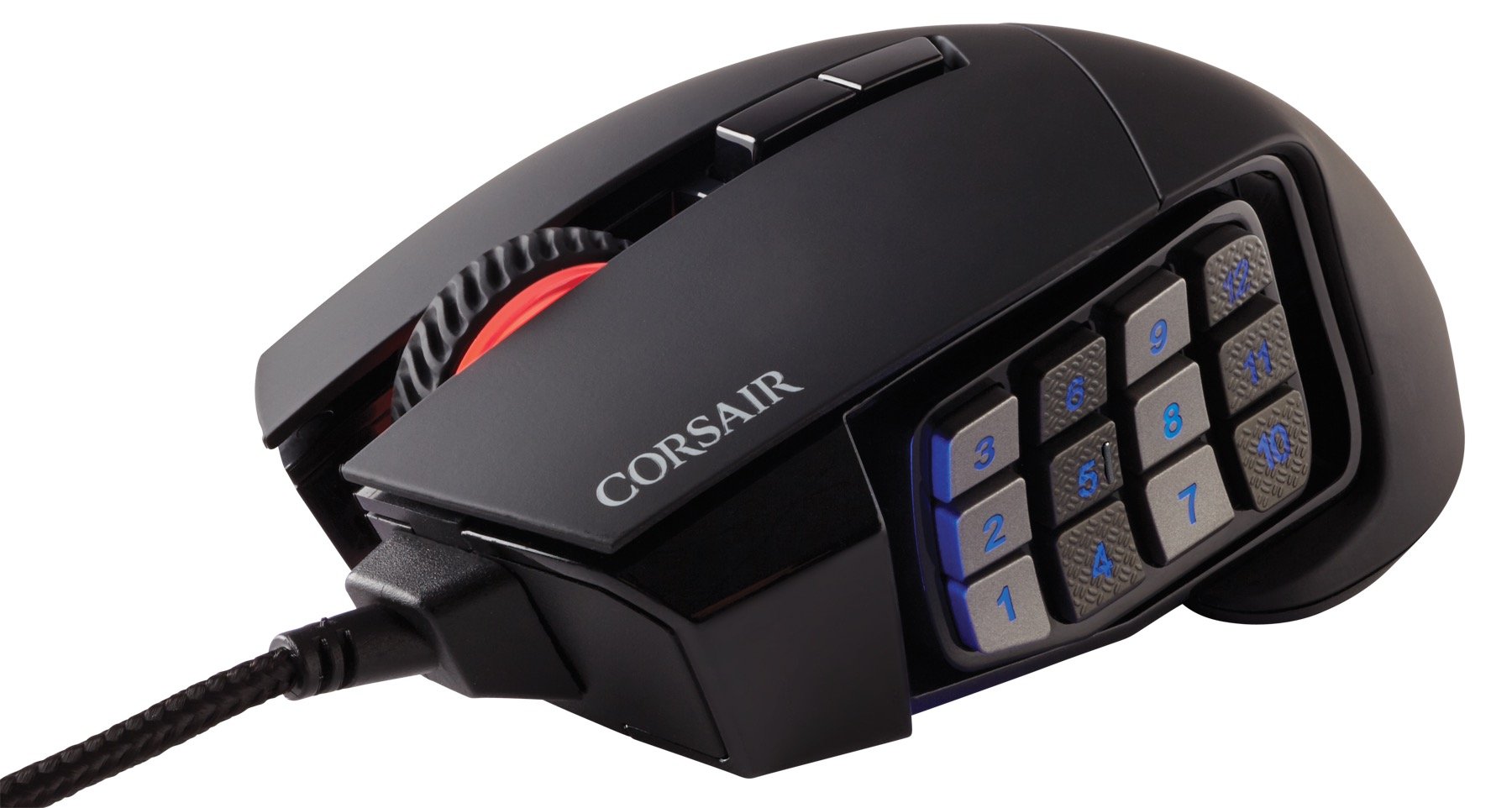 Image 33 : Nouvelle souris Corsair Scimitar RGB : 16 000 réglages possibles !