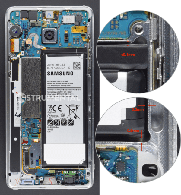 Image 1 : Galaxy Note 7 : un design trop fin qui compressait la batterie