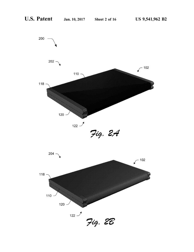 Image 2 : Microsoft, un brevet pour un smartphone qui se déplie en tablette