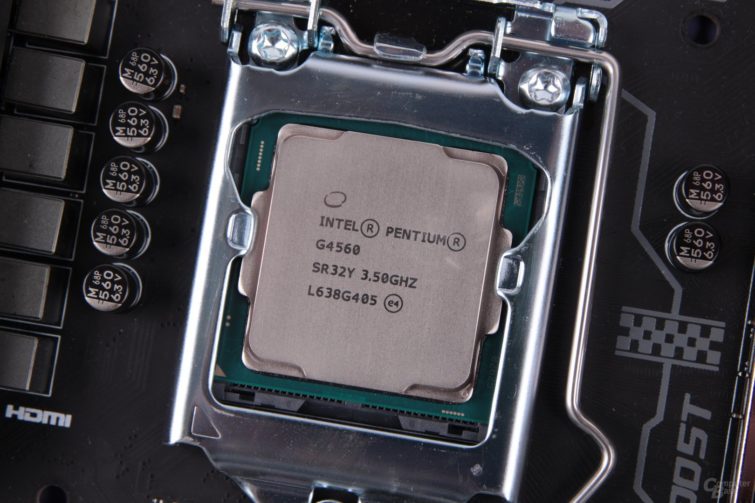 Image 1 : La pénurie des Pentium G4560 concerne aussi les G4500, G4520, G4600 et G4620