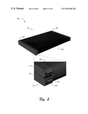 Image 7 : Microsoft, un brevet pour un smartphone qui se déplie en tablette