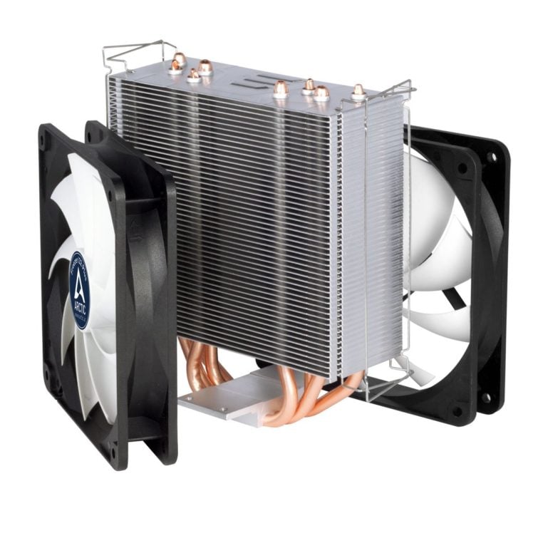 Image 1 : Ventirad Arctic Freezer i32 Plus : un second ventilateur pour du push-pull
