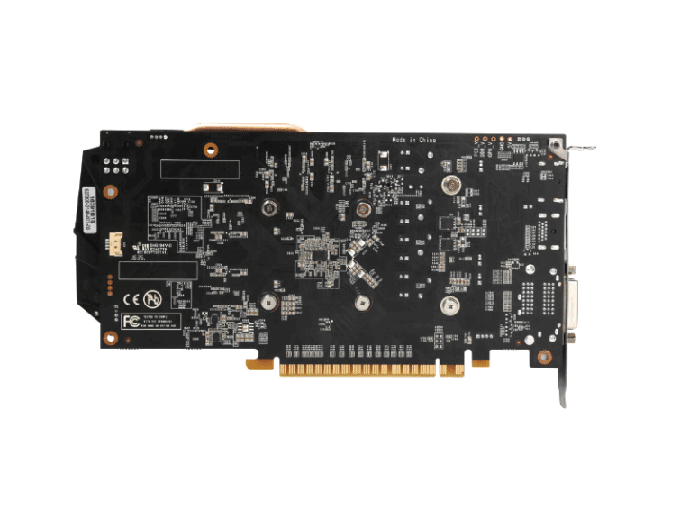 Image 3 : Gainward soigne cette GeForce GTX 1050 Ti comme une carte haut de gamme
