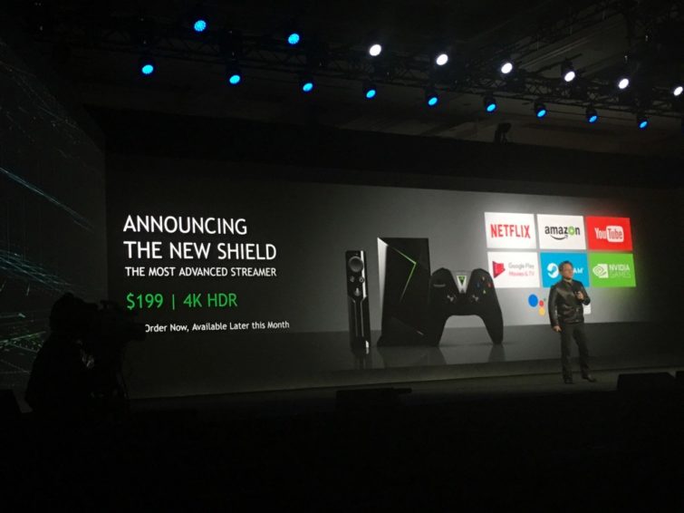 Image 1 : CES : nouvelle NVIDIA Shield, streaming 4K HDR et Molotov.tv sur un vieux Tegra X1