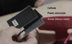 Image 1 : Vidéo : électrolyte ininflammable au lithium dans une batterie incroyable
