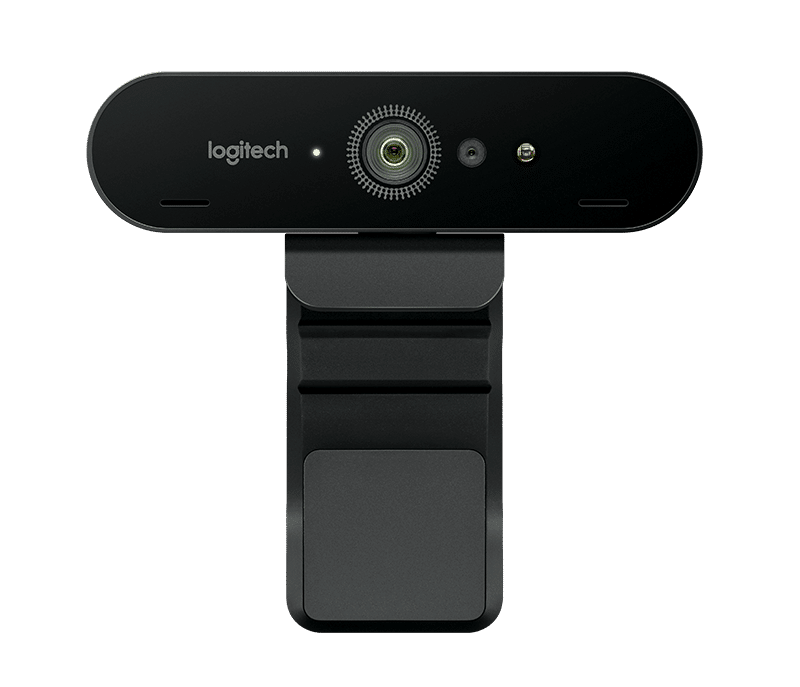 Image à la une de Logitech BRIO : la webcam 4K HDR avec capteur infrarouge et USB C