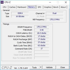 Image 2 : AMD : Ryzen 7 1700 et 16 Go de DDR4-3400, c'est possible !