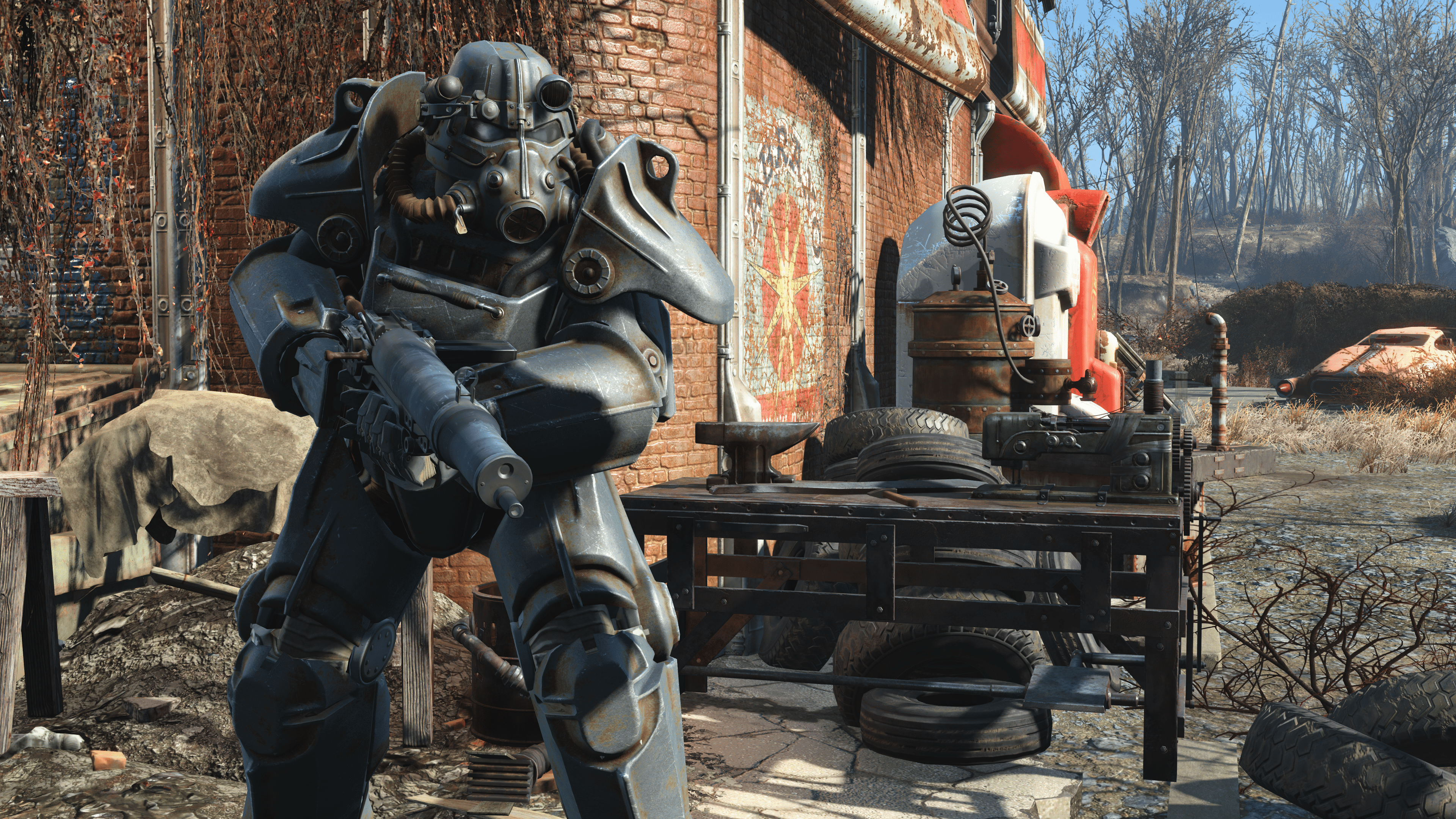 Image à la une de Textures 4K pour Fallout 4 HD : comparatif "avant après" pour ce patch de 55 Go