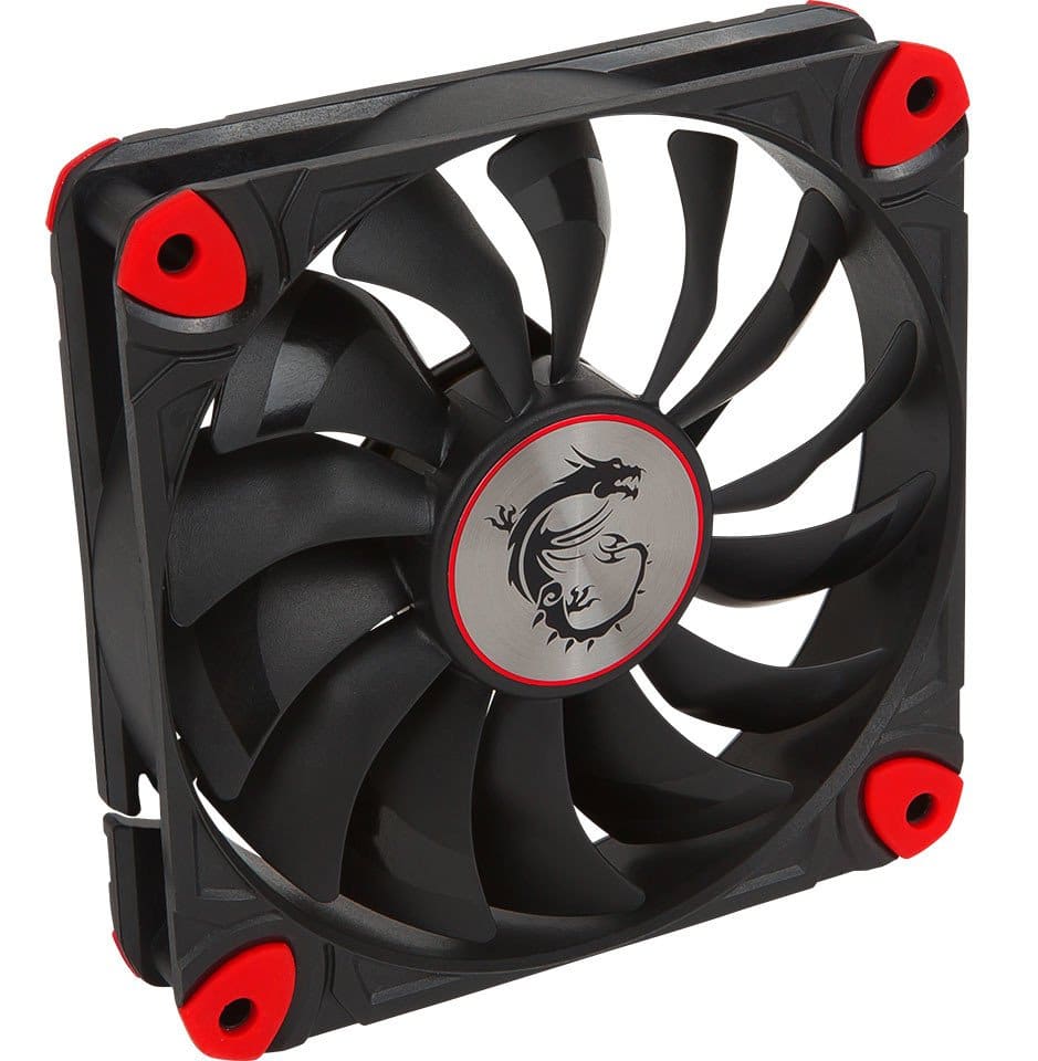 MSI Torx Fan 120 mm : seulement 33,6 dB, maintenant pour boîtier