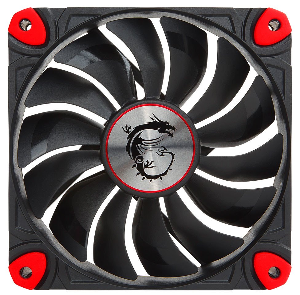 MSI Torx Fan 120 mm : seulement 33,6 dB, maintenant pour boîtier