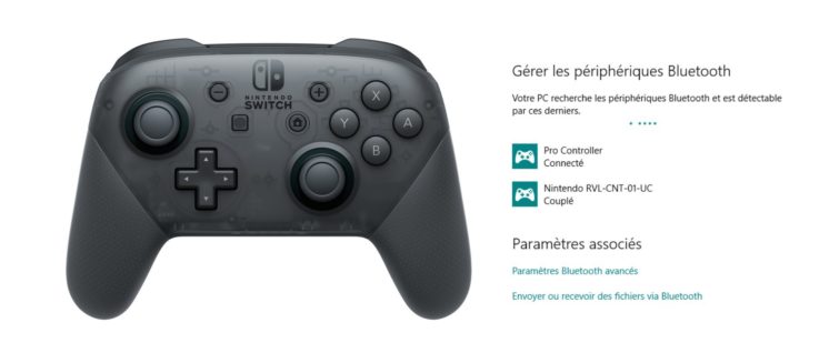 Image 1 : Nintendo Switch : des manettes compatibles Windows 10 et Android