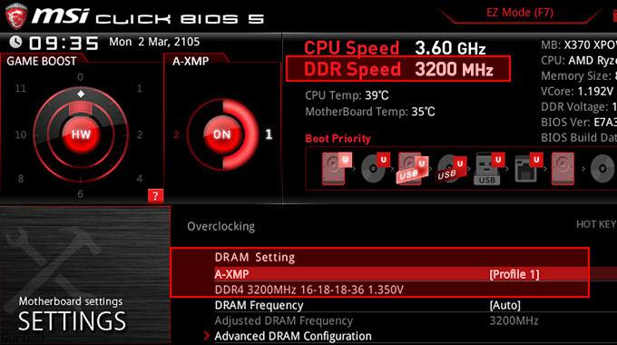 Image à la une de A XMP : l'overclocking de DDR4 en un clic grâce aux cartes mères de MSI