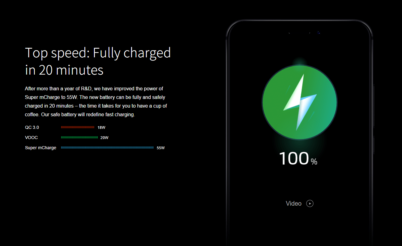 Image 4 : MWC : Meizu mCharge, un smartphone chargé à 100 % en seulement 20 minutes