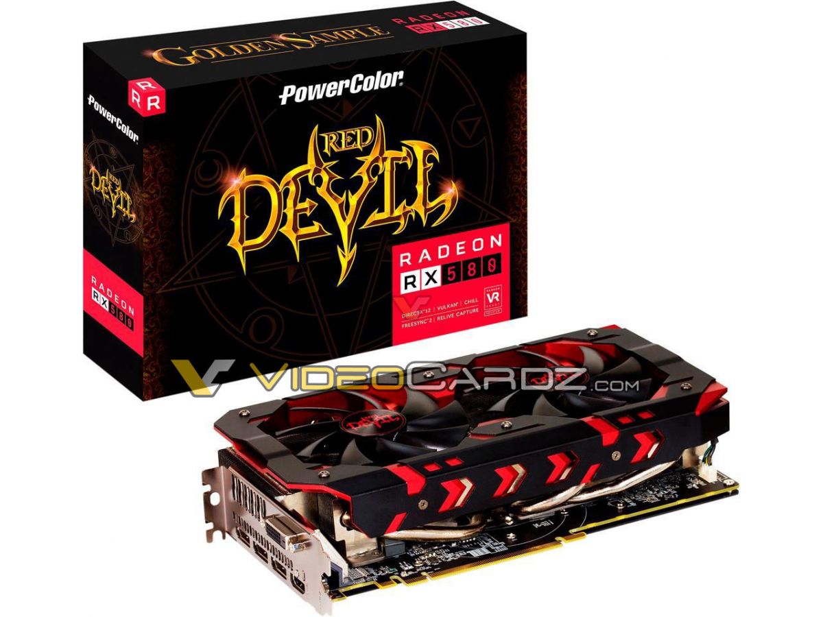 Image 1 : RX 500 Red Devil : premières photos, connecteurs 8 + 6 broches