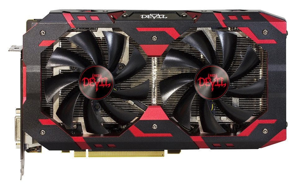 Image 1 : Red Devil RX 580 et RX 570 : des Radeon 2,5 slots ou à trois ventilateurs