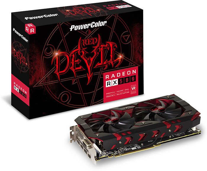 Image 5 : Red Devil RX 580 et RX 570 : des Radeon 2,5 slots ou à trois ventilateurs
