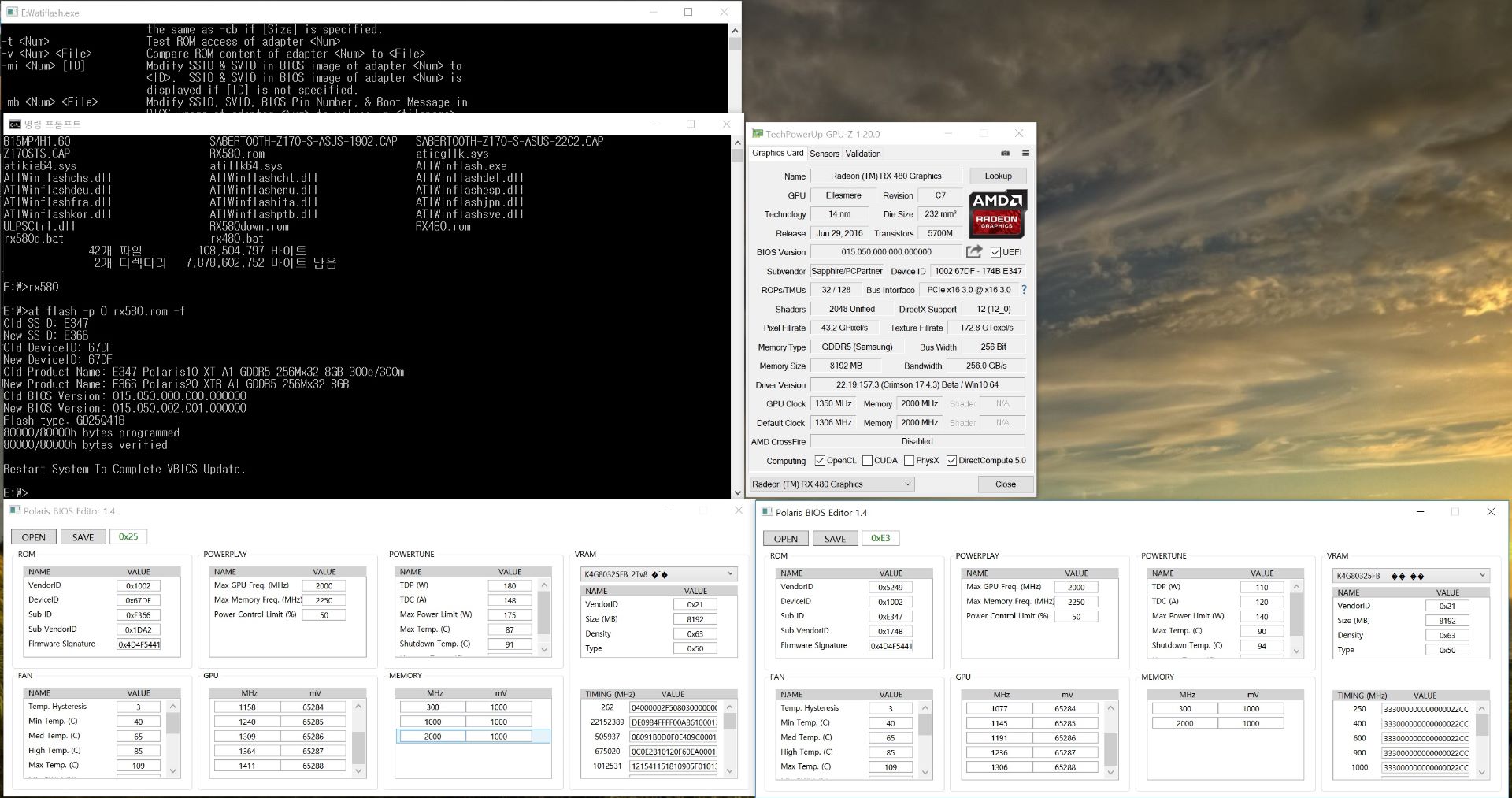 Image à la une de Transformer sa Radeon RX 480 en une RX 580 en flashant le BIOS