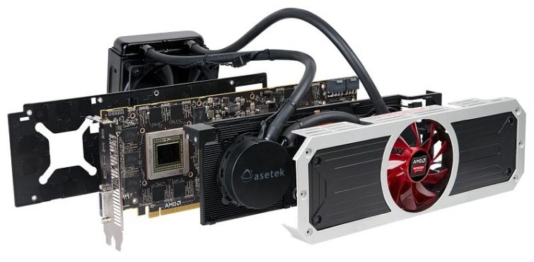 Image 1 : Radeon Vega double GPU : deux puces et deux kits watercooling, selon Linux